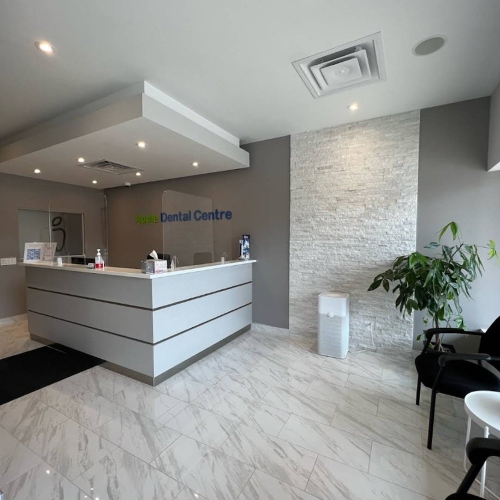 dental office interior apple dental ancaster